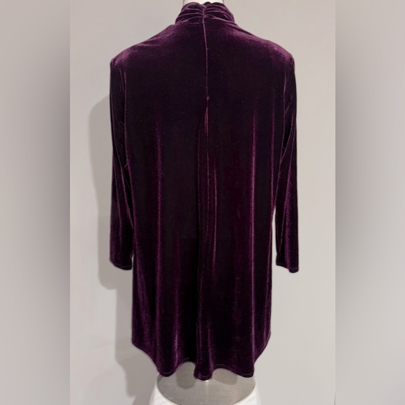Wayne Diamond Designs Women's Size L Stretchy Velvety Dress Very Good Condition - Picture 2 of 4